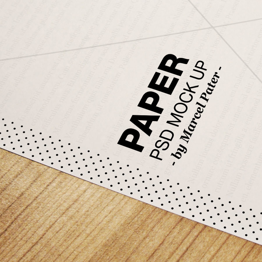 Printout Mockup | by Marcel Pater